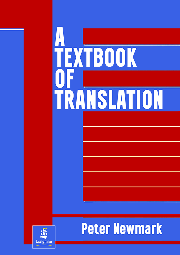 A Textbook of Translation